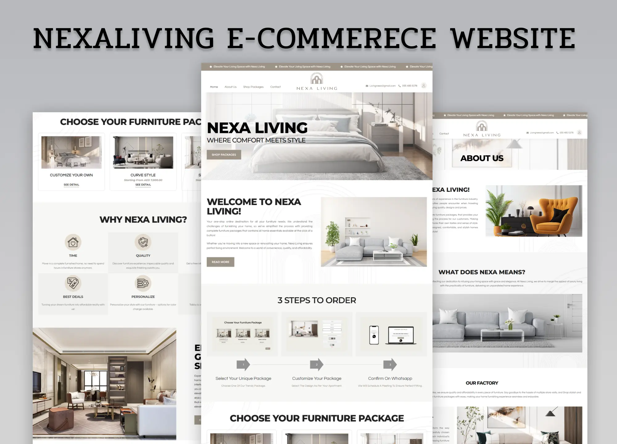 NEXALIVING-ECOMMERCE-WEBSITE